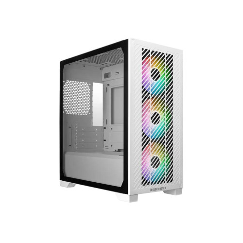 Obudowa Elite 301 ARGB z oknem Biała-13462703