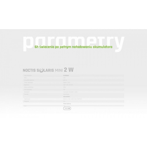 Naświetlacz solarny Noctis Solaris Mini IP65-13462757