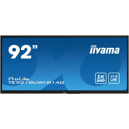 Monitor 92 cale TE9218UWI-B1AG, INFRARED,40pkt,VA,21:9,4xHDMI,DP, USB-C,RJ45,8/64GB