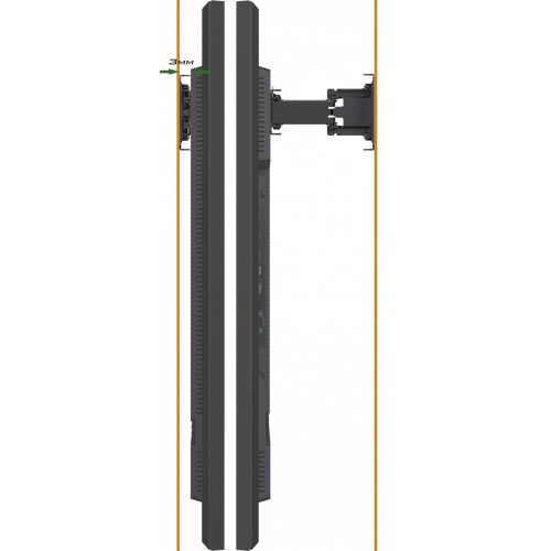 Uchwyt ścienny MD-WM0001 do 30kg dla modelu 5560 i 6560, zerowa szczelina-13463196
