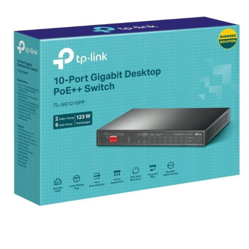 Przełącznik 10xGE PoE+/PoE++ SG1210PP-13463617