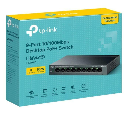 Przełącznik LS109P 9xGE PoE+-13463697