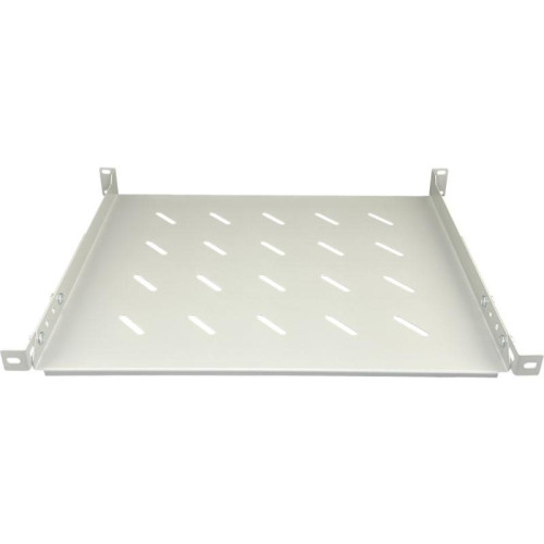 Półka stała 19 cali 1U głębokość 350mm Szara-13463928