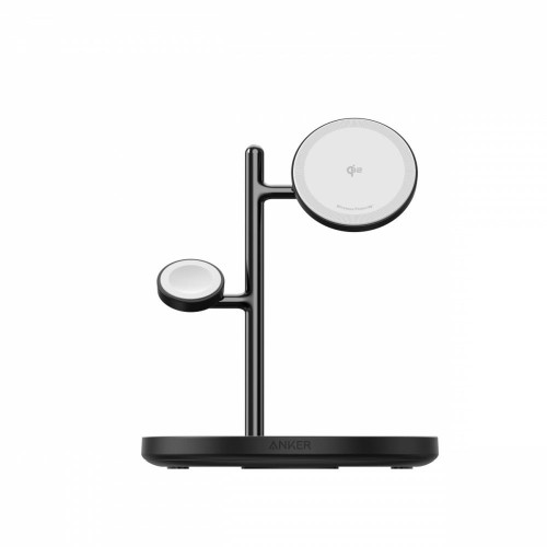 Ładowarka MagGo 3w1 Stand 15W Qi2 czarna-13464331