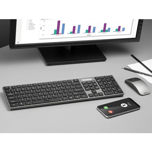 Zestaw klawiatura i myszka SET RF Nano USB-13464478