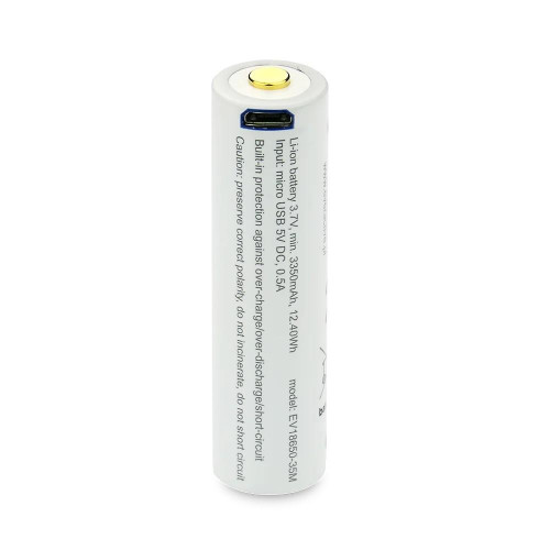 Akumulator 18650 3,7V Li-ion 3500 mAh micro USB-13465955