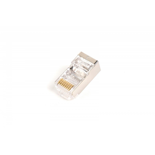 Wtyk RJ45 (8P8C) przelotowy, kat.5e, ekranowany, AWG 26-24, opakowanie 100 sztuk-13466586