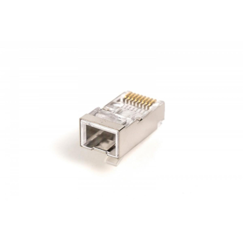 Wtyk RJ45 (8P8C) przelotowy, kat.6, ekranowany, AWG 26-24, opakowanie 100 szt.-13466595