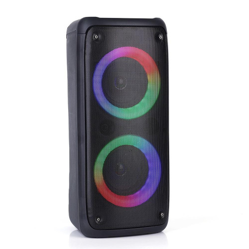 Głośnik FUNBOX BT MT3181 Bluetooth 5.0/TWS/MP3/MicroSD/USB/AUX/Equalizer/Jack 6.3/RGB/USB-C/ RMS 40W/PMPO 1000W-134670