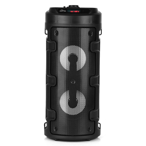 Głośnik PARTYBOX KEG BT MT3165 V2.0 Karaoke/Bluetooth 5.0+EDR/FM/MP3/MicroSD/USB/Equalizer/AUX/Jack 6.3/Pilot/Pasek/US
