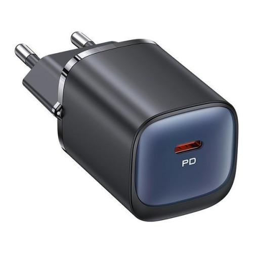 Ładowarka sieciowa 30W GaN USB-C Fast charging Czarna-13467096