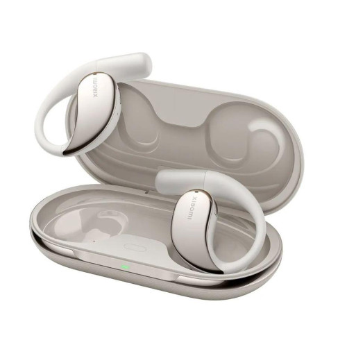 Słuchawki bezprzewodowe OpenWear Stereo beżowe-13468398