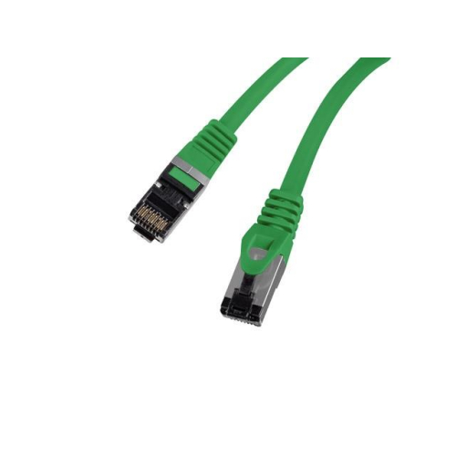 Patchcord kat.8.1 S/FTP LSZH CU 5m zielony fluke passed-13468797