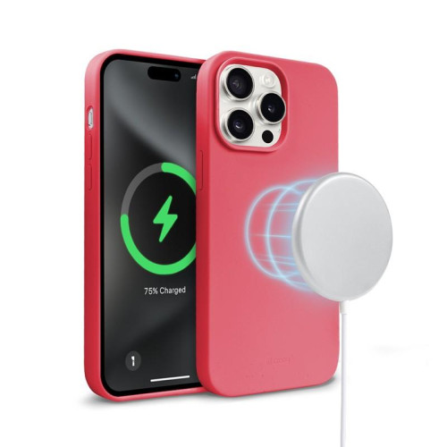 Etui Color Cover Magnetic - iPhone 15 Pro Max MagSafe Różowe-13469203