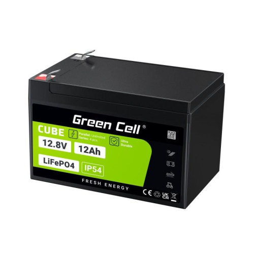 Akumulator CUBE LiFePO4 12Ah 12V/12.8V 153.6Wh-13469813