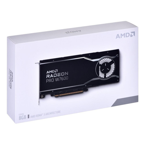 Karta graficzna AMD Radeon Pro W7600 8GB GDDR6, 4x DisplayPort 2.1, 130W, PCI Gen4 x8-13477859
