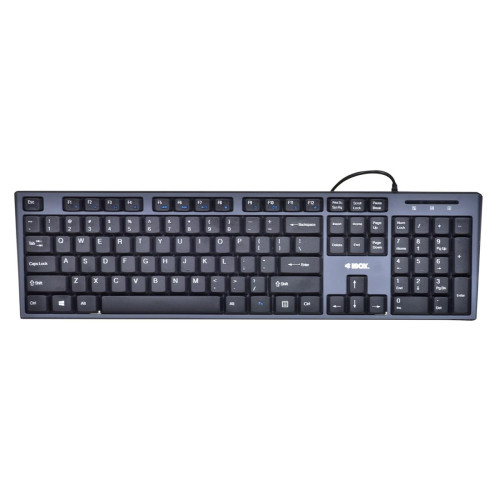 Zestaw klawiatura + mysz IBOX IKMS606 (USB 2.0; (US); kolor czarny; optyczna; 800 DPI)-13487245