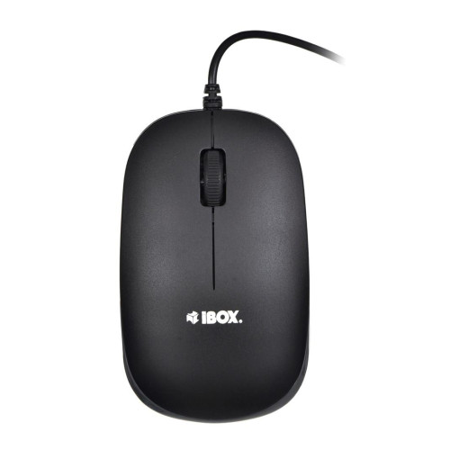 Zestaw klawiatura + mysz IBOX IKMS606 (USB 2.0; (US); kolor czarny; optyczna; 800 DPI)-13487248
