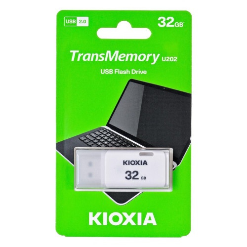 KIOXIA FlashDrive U202 Hayabusa 32GB White-1336610