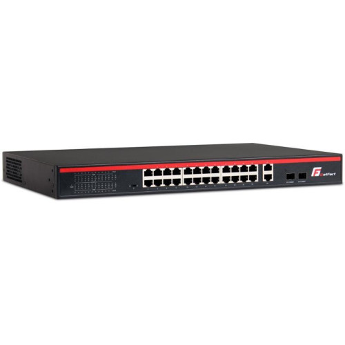 SWITCH GETFORT 24 x POE + 2GE UPLINK + 2 SFP 250W-1358752