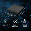 Nagrywarka DVD-RW zewnętrzna | USB 3.0 | Czarna-13633934