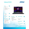 Notebook Cyborg 15 A13VE-1067XPL nOS/i7-13620H/16GB/512SSD/RTX4050/15.6 cali-13635683
