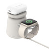 Ładowarka bezprzewodowa Belkin BoostCharge Pro 2-in-1 Wireless Charging Dock with MagSafe iPhone/Apple Watch 15W Sand-1