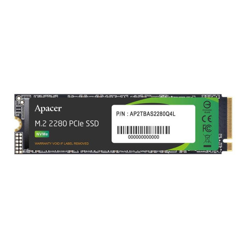 Dysk SSD Apacer AS2280Q4L 1TB M.2 PCIe Gen4x4 2280 (3600/3000 MB/s) 3D NAND-13609455