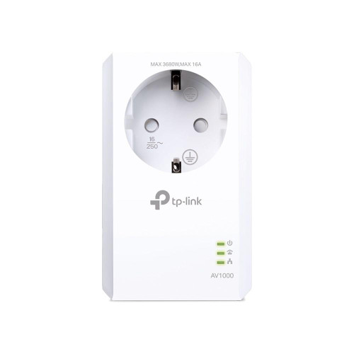 AV1000 POWERLINE STARTER KIT/GIGABIT PASSTHROUGH-13612159