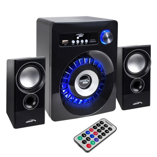 Zestaw głośników komputerowe AUDIOCORE AC910 (2.1; kolor czarny)-13621129