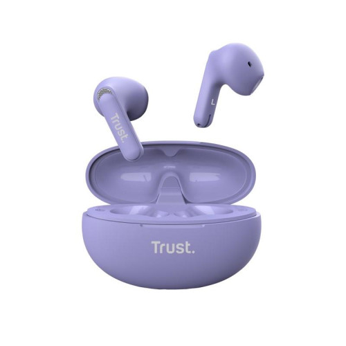 Słuchawki Bezprzewodowe TRUST YAVI EARHPONES fioletowe (25299)-13621761