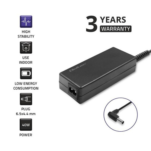 Zasilacz do monitora LG | 40W | 19V | 2.1A | 6.5*4.4 |+ kabel zasilający-13631988