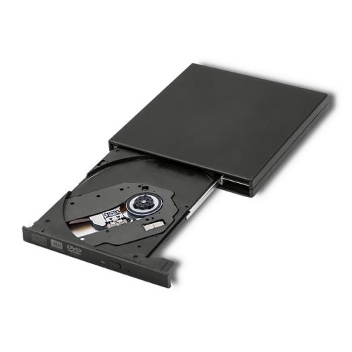 Nagrywarka DVD-RW zewnętrzna | USB 2.0 | Czarna-13633946