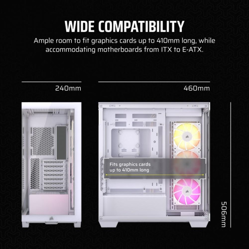 Obudowa 3500X ICUE LINK RGB TG Mid-Tower biała-13634814