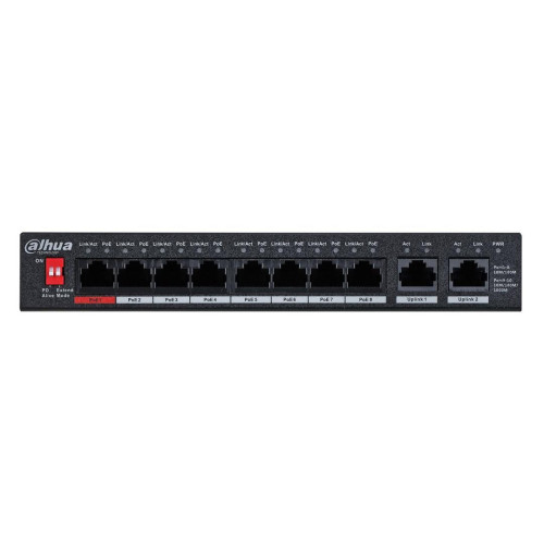 SWITCH POE PFS3010-8ET-96-V2 8-PORTOWY DAHUA-13648087