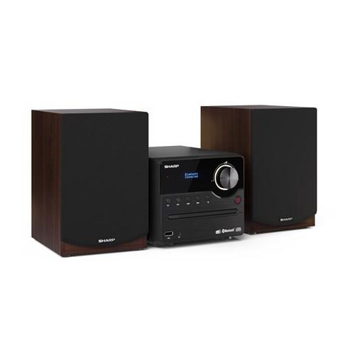 Sharp XL-B517D System micro domowego audio 45 W Brązowy