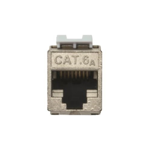 Moduł (gniazdo) keystone RJ45 (8P8C) kat.6A, STP,ekranowany, beznarzędziowy, stalowy, 24szt-13677581