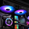 RAIJINTEK EOS 12 RBW ADD Płyta główna, Procesor Wentylator 12 cm Czarny, Biały 2 szt.-13752946
