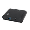 LogiLink UA0216 huby i koncentratory USB 3.2 Gen 1 (3.1 Gen 1) Type-B 5000 Mbit/s Czarny-13760092