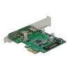 Delock PCI Express x1 Card to 2 x external USB-13762667