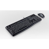 Logitech Desktop MK120 klawiatura Dołączona myszka USB AZERTY Francuski Czarny-13777989