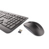 CHERRY DW 3000 klawiatura Dołączona myszka Uniwersalne RF Wireless AZERTY Francuski Czarny-13778027