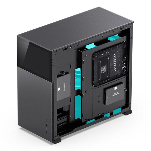 Obudowa Jonsbo D41 Screen ATX, Szkło Hartowane - czarna-13704391