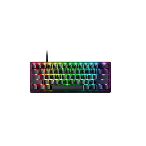 Razer | Mini klawiatura do gier | Huntsman V3 Pro | Klawiatura do gier | Przewodowe | Skandynawski | Czarny | Analogowy