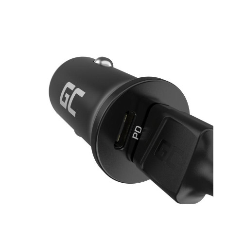 GREEN CELL ŁADOWARKA SAMOCHODOWA GC POWERRIDE NANO38 38W 6A 1X USB-C 1X USB-A-13743152