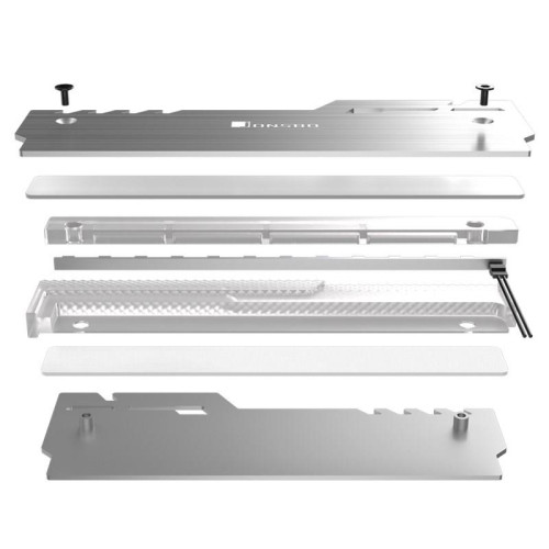 Jonsbo NC-3 ARGB Moduł pamięci Radiator Srebrny-13752814
