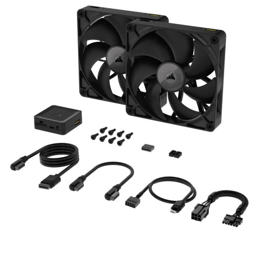 Corsair iCUE LINK RX140 Obudowa komputera Wentylator 14 cm Czarny 2 szt.-13752912