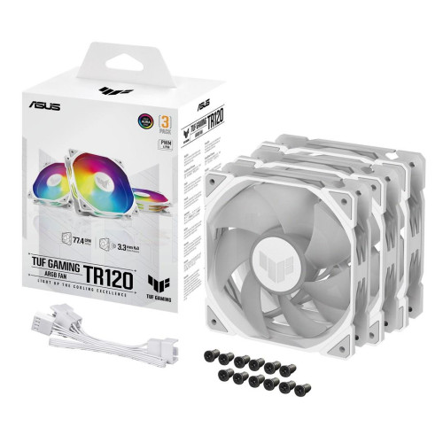 Wentylator ASUS TUF Gaming TR120 ARGB WHITE 3IN1-13753175