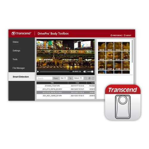 Transcend DrivePro Body 10 Kamera tułowia Przewodowa 1920 x 1080 px Czarny Bateria-13753649