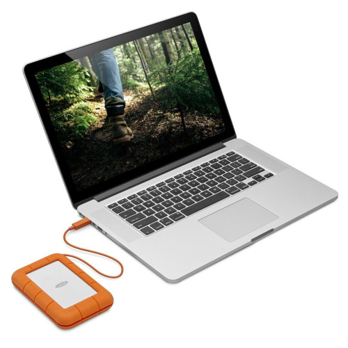 LaCie Rugged USB-C zewnętrzny dysk twarde 5 TB USB Type-C 3.2 Gen 1 (3.1 Gen 1) Szary, Żółty-13754581